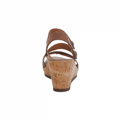 Madelyn Quarter Strap Wedge - Taupe Multi